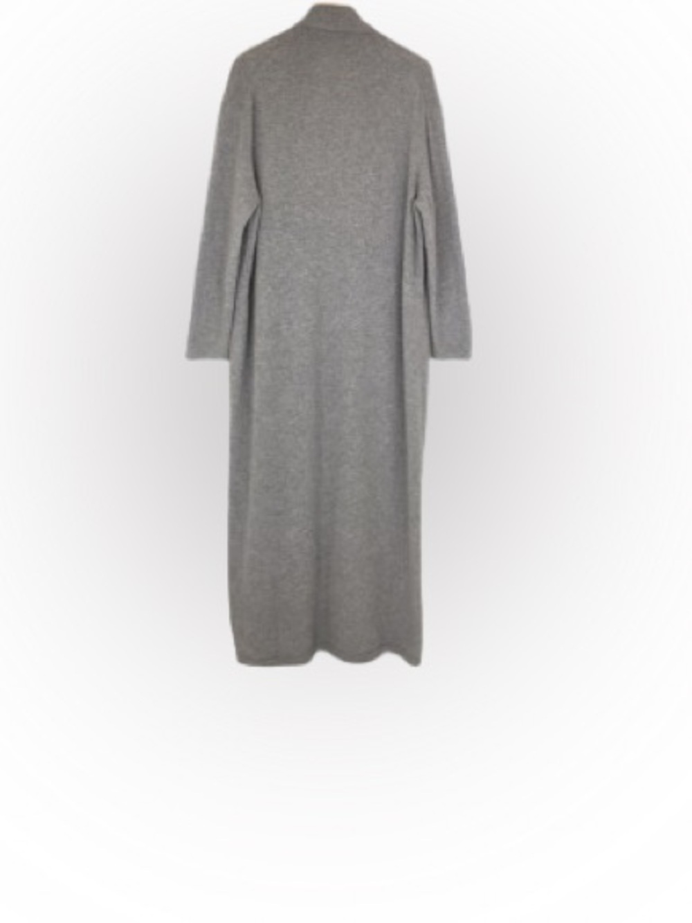 Arlotta 100% Cashmere Long Maxi Duster Robe Grey Women’s Size M/L Soft Luxurious - Picture 9 of 16